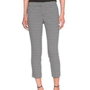 BR Sloan Fit Cropped Diamond Pattern Pants, Size 2